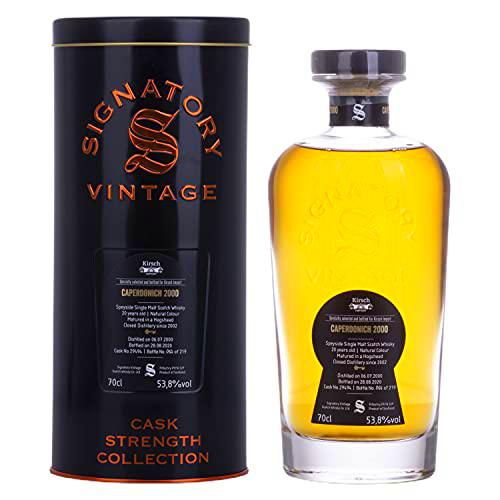 Signatory Vintage Signatory Vintage CAPERDONICH 20 Years Old Cask Strength Collection 2000 53,8% Vol
