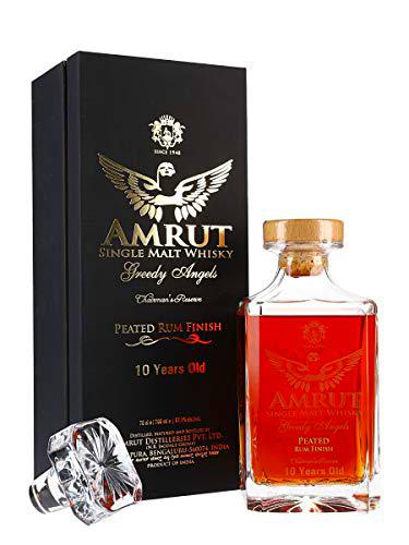 Amrut Single Malta Whisky"Greedy Angels" 10Yo Sherry Peated 70Cl 60%