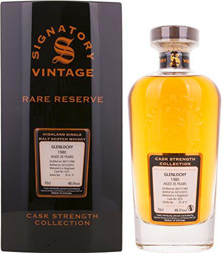 Signatory Vintage Signatory Vintage Glenlochy RARE RESERVE 35 Years Old Cask Strength Collection 1980 48% Vol
