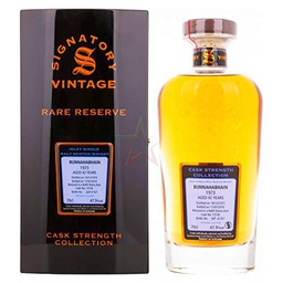 Signatory Vintage Signatory Vintage BUNNAHABHAIN 42 Years Old RARE RESERVE Cask Strength Collection 1973 47,9% Vol