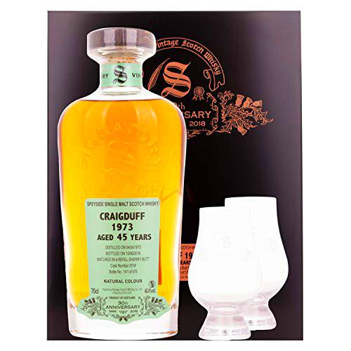 Signatory Vintage Signatory Vintage CRAIGDUFF 45 Years Old 30th ANNIVERSARY 1973 45,4% Vol