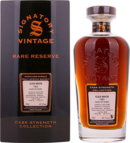 Signatory Vintage Signatory Vintage Glen Mhor RARE RESERVE 50 Years Old Cask Strength Collection 1965 47,1% Vol