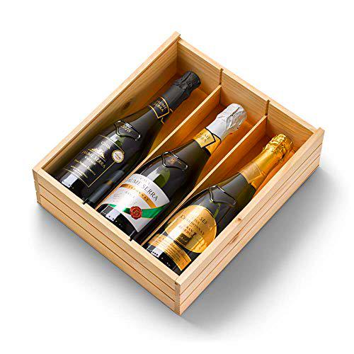 Jaume Serra - Estuche de 3 Botellas de Cava - Brut Nature Vintage
