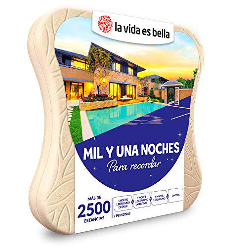 LA VIDA ES BELLA - Caja Regalo Amor para Parejas - Mil y una Noches para Recordar