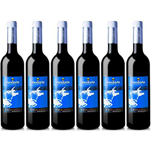Rondarte Vino Tinto - 6 Botellas - 4500 ml