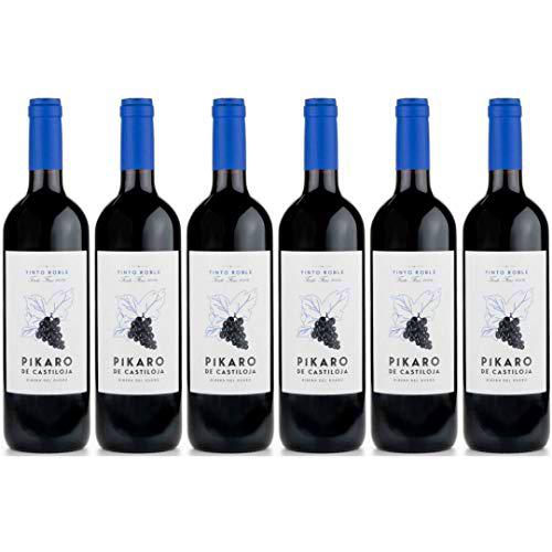 Pikaro de castilloja Vino Tinto Roble - 6 Botellas
