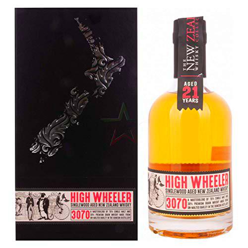 New Zealand Whisky The New Zealand Whisky 21 Years Old HIGH WHEELER New Zealand Whisky 43% Vol