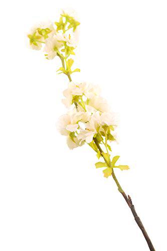 Diseño de Flores Elegance Artificial 68 cm Solo vástago Blanco japonés Cherry Blossoms X 12 - Artificial Flor de Seda de Lujo Gama