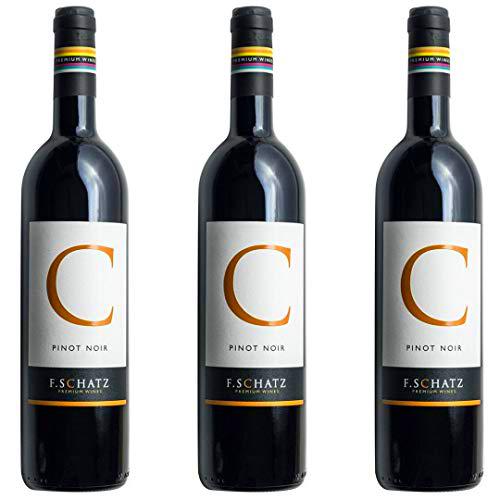 F. Schatz Pinot Noir Vino Tinto Pinot Noir - 3 botellas x 750ml