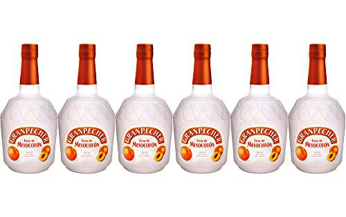 Granpecher - Licor de Melocotón - 6 botellas de 700 ml