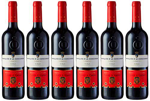 Caja de Marqués de la Concordia Selecc. Española Vino Tinto
