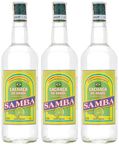 Sambao Cachaça - 3 Paquetes de 3 x 333.33 ml - Total 3000 ml