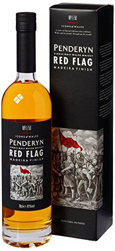 Penderyn Whisky Icons 1 "Red Flag" - 700 ml