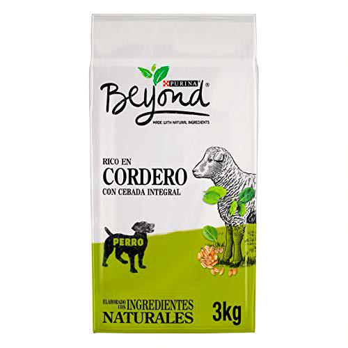 Purina Beyond Pienso Natural para Perro Adulto Cordero y Cebada Integral 4 x 3 Kg