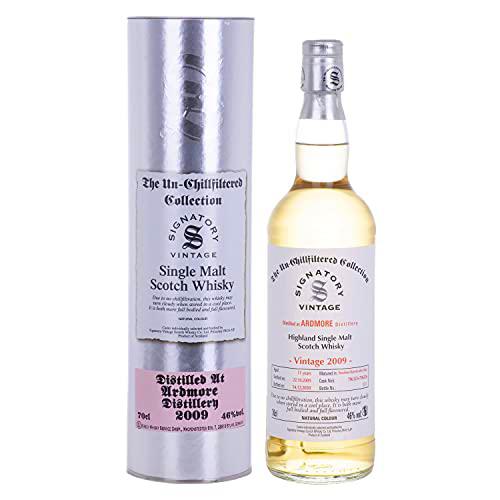 Signatory Vintage Ardmore 11 Years Old The Un-Chillfiltered Collection 2009 46% Vol