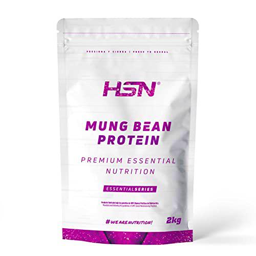 Proteína de Frijol de HSN | Sabor Natural 2 Kg = 67 Tomas por Envase | Proteína 100% Vegetal | Aminograma Completo con Alto Aporte de Leucina | No-GMO