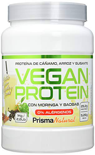 Prisma Natural Vegan Protein Sabor Vainilla-Canela 1Kg