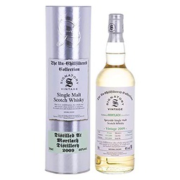 Signatory Vintage Mortlach 10 Years Old The Un-Chillfiltered Collection 2009 46% Vol