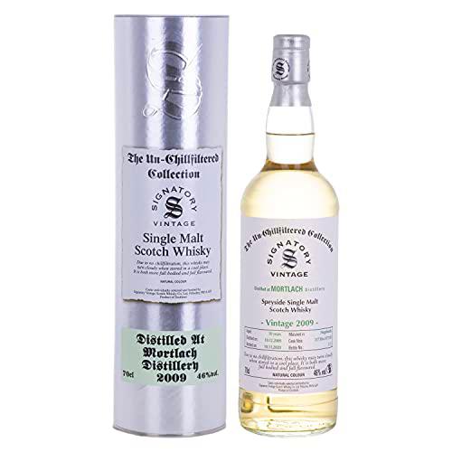 Signatory Vintage Mortlach 10 Years Old The Un-Chillfiltered Collection 2009 46% Vol