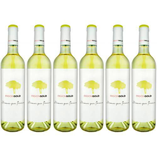 Pasion Gold Vino Blanco  - 6 Botellas - 4500 ml