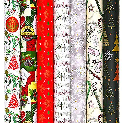 CAJA DE 60 ROLLOS"SURTIDO NAVIDAD" 70cmx2m 80gr (SIN CARTONETE)