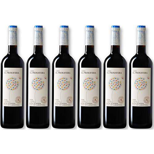 El primavera Vino Tinto Joven - 6 Botellas - 4500 ml
