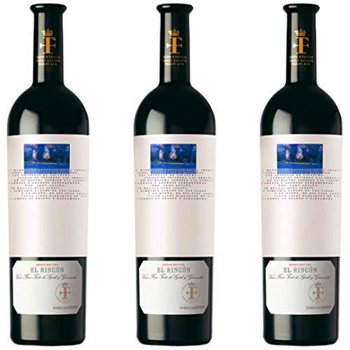El Rincón Vino Tinto  - 3 botellas x 750ml - total: 2250 ml