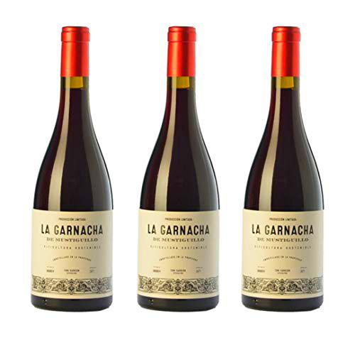 La Garnacha De Mustiguillo Vino tinto - 3 botellas x 750ml