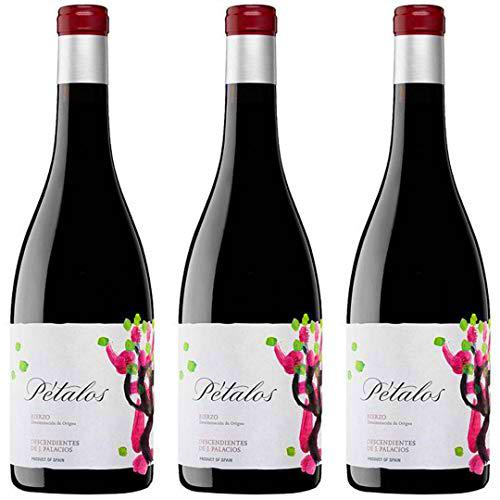Petalos Vino tinto - 3 botellas x 750ml - total: 2250 ml