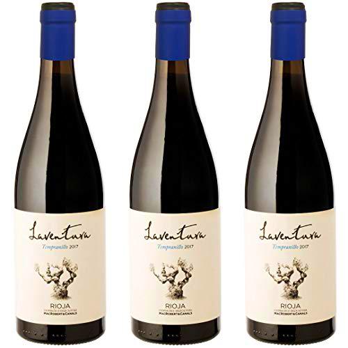 Laventura Vino Tinto - 3 botellas x 750ml - total: 2250 ml