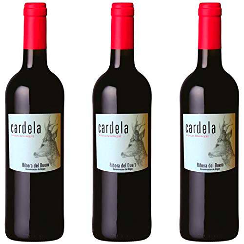 Cardela Tinto Crianza - 3 botellas x 750ml - total: 2250 ml