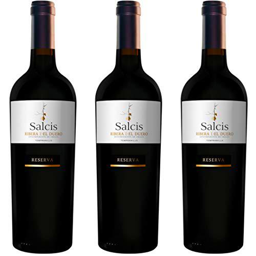 Salcis Vino Tinto - 3 botellas x 750ml - total: 2250 ml