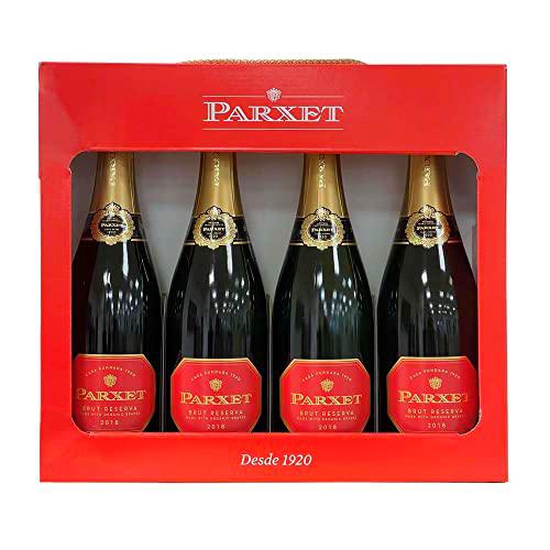 Parxet Reserva Ecológico Brut - DO Cava - Estuche 4 botellas 75cl