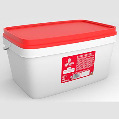 Renshaw - Fondant enrollado (10 kg, color blanco natural)