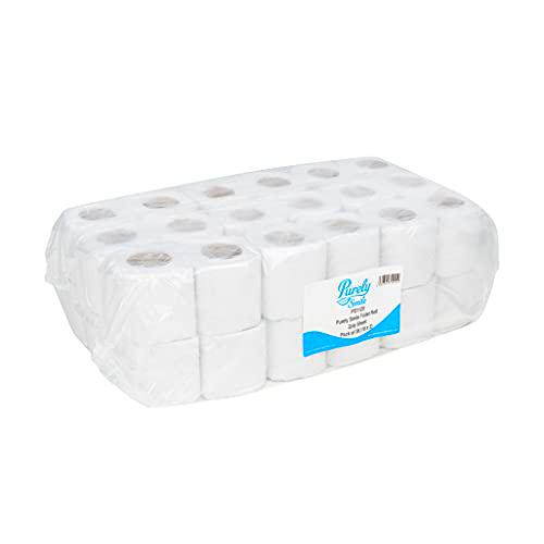 TECMAN Eco - Rollo de papel higiénico (081702), color blanco