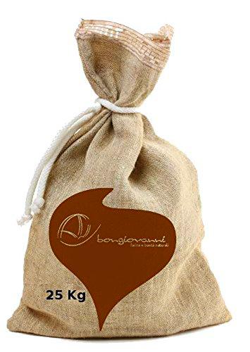 Bongiovanni Farine e Bonta' Naturali Harina de Trigo Integral de Trigo Blando Molida 25Kg Bio (100% Granos Italianos) 25000 g