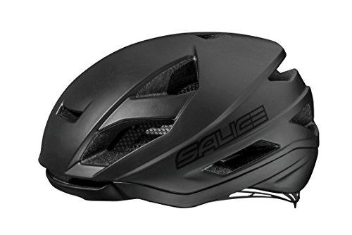 Salice Levante - Casco de Ciclismo, Color Negro, Talla 58-62 cm