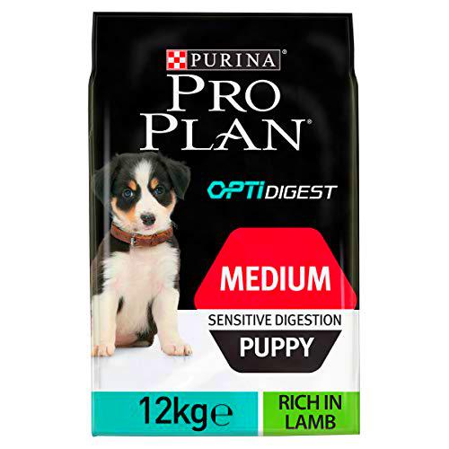 Purina ProPlan Medium Puppy Digest pienso para perro cachorro Cordero 12 Kg