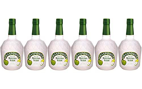 Granpomier - Licor de Manzana - 6 botellas de 700 ml