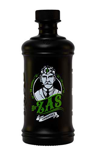 Dr Zas - Licor Picante de Sabor Fuerte, Salvaje y Color Verde