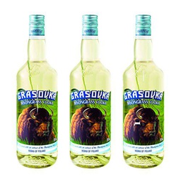 Grasovka Grasovka Büffelgraswodka 38% Vol. 0,7l - 3 Paquetes de 3700 ml