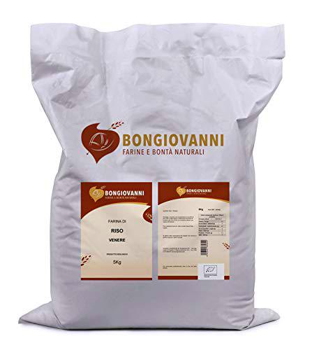 Bongiovanni Farine e Bonta' Naturali Harina de Arroz Venere 5Kg Bio 5000 g