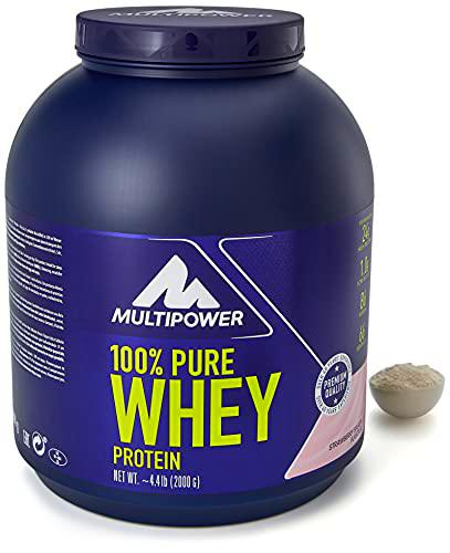 Multipower 100% Whey Protein, Sabor Strawberry Splash
