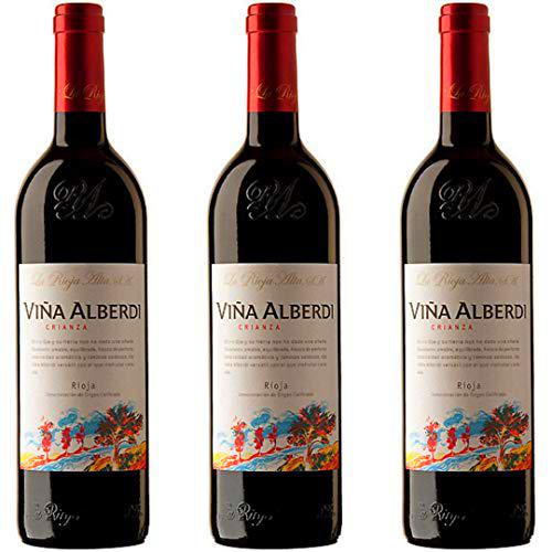 Viña Alberdi Vino Tinto - 3 botellas x 750ml - total: 2250 ml