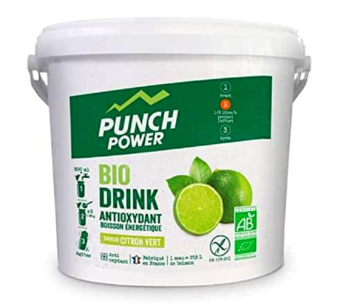 Punch POWER Marca francesa deporte Biodrink Antioxydant Ecológica Sin Gluten Sabor Lima 3 kg