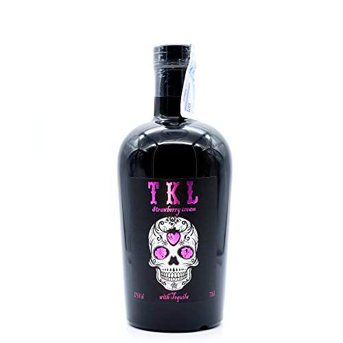 Caja de 6 botellas Crema de tequila de fresa TKL