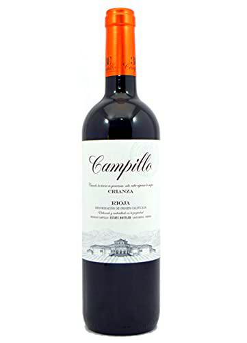 Campillo Crianza Vino Tinto 2017,Pack de 6 Botellas