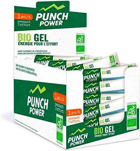 Punch POWER Marca francesa deporte Gel Antidesfallecimiento Speed Tonic Ecológico Sabor Cola Expositor 40 geles x 25 g
