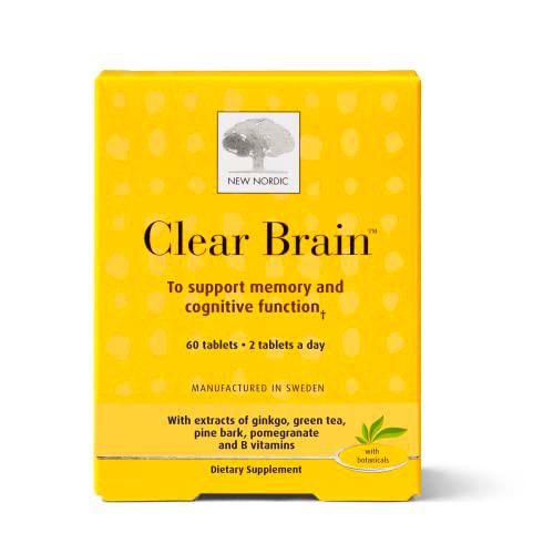 NEW NORDIC Clear Brain, 60 CT