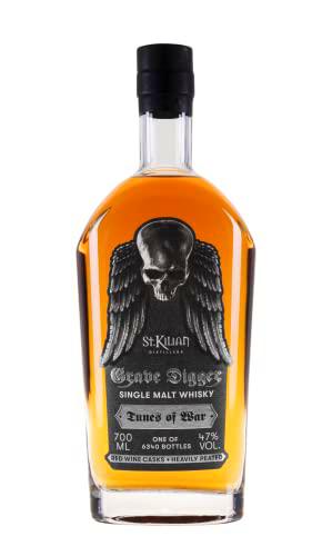 Grave Digger TUNES OF WAR Single Malt Whisky 47% Vol. 0,7l